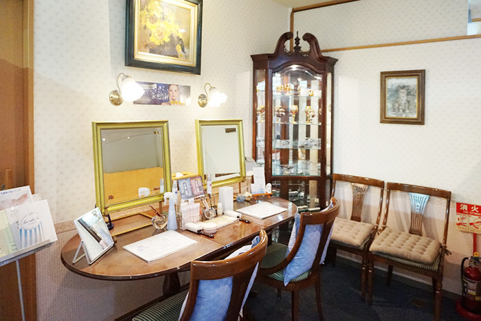 パウダーコーナー